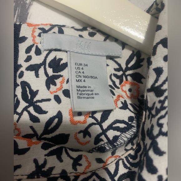 H&M - Floral Mini Dress - Picture 4 of 6